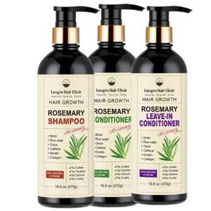LuxGro Biotin Leave-In Conditioner Variety Trio (Pack of 3)